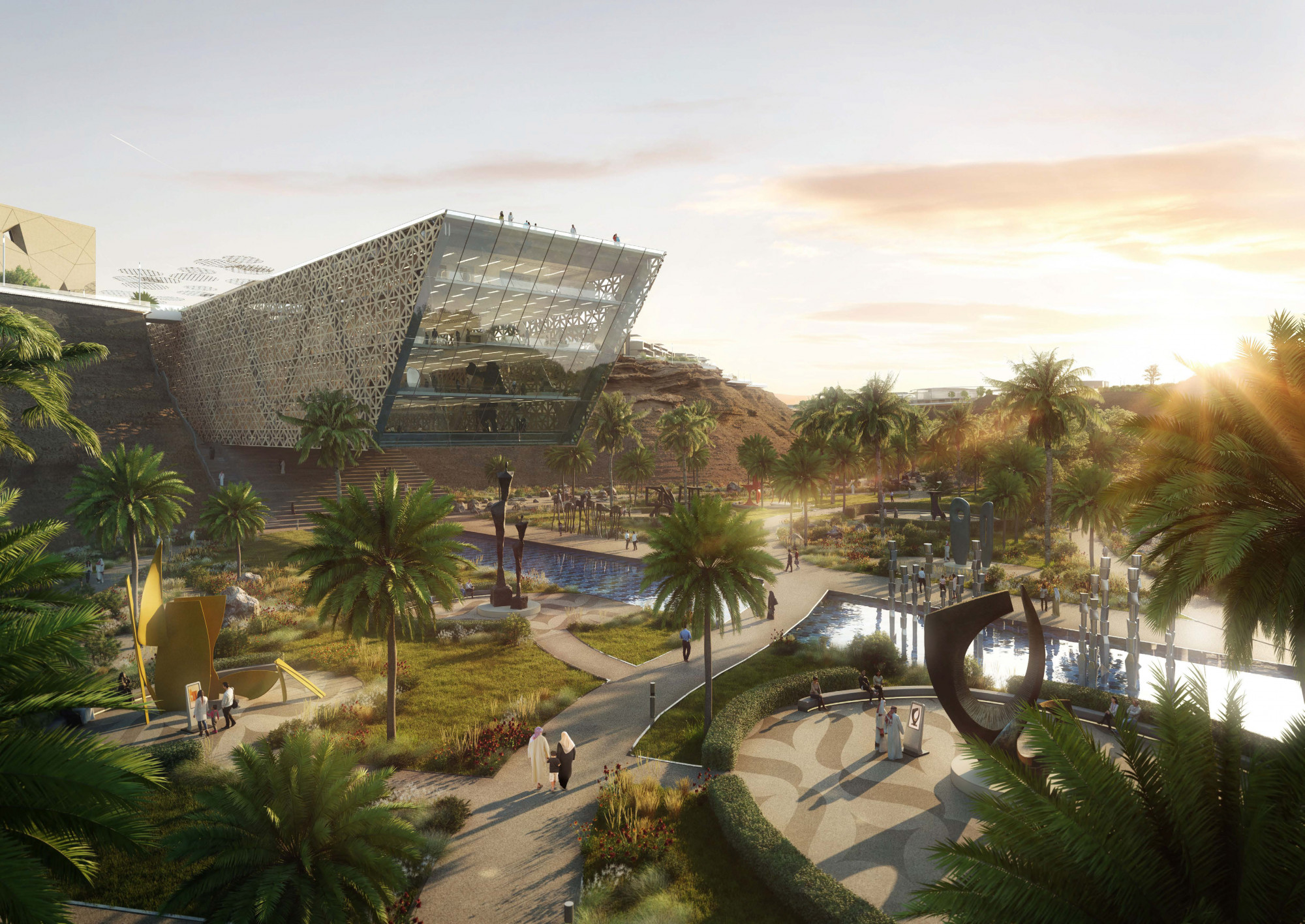 Render of Misk City Creativity Park