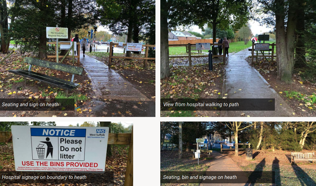 Site audit: path through to heath car park feature image