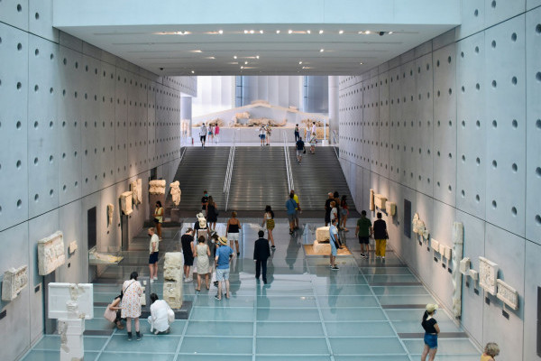 Museum with visitors cover image